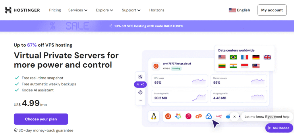 Hostinger VPS